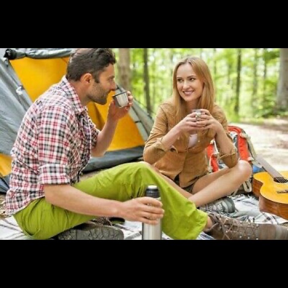 Vintage Stainless Steel Vacuum Flask Bottle Thermos Insulated 9 3/4” Tall - Picture 8 of 13